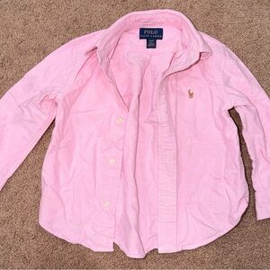 Polo by Ralph Lauren Kids Light Pink Button Down Shirt